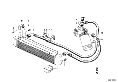 Масляный радиатор/трубопровод масл.рад.