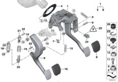 ZB Fusshebelwerk M Uebertotpunktfeder