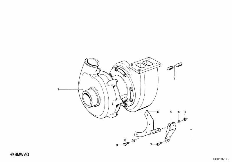 Турбонагнетатель со смазкой