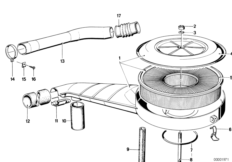 Глушитель шума всасыв./сменн.эл.фильтра