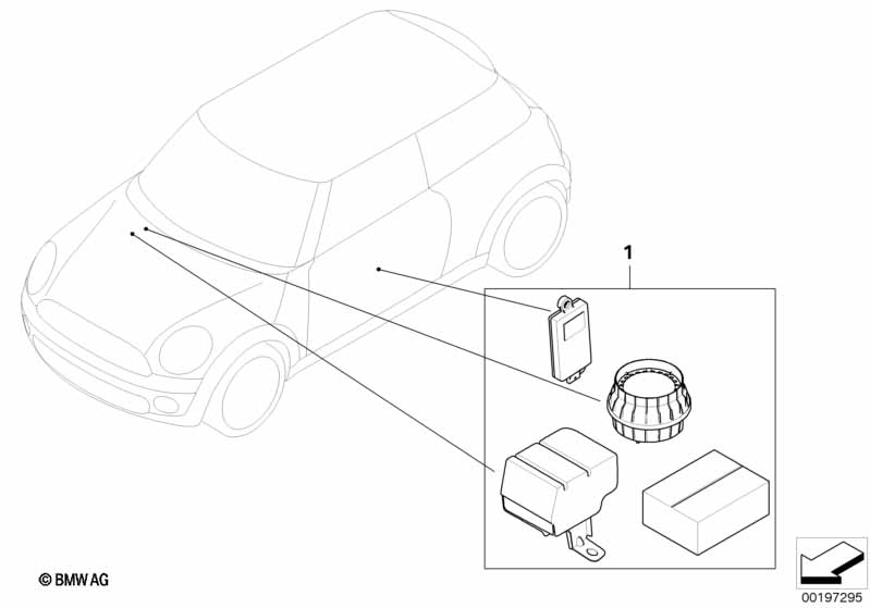 Комплект дооснащ.сист.охран.сигнализации