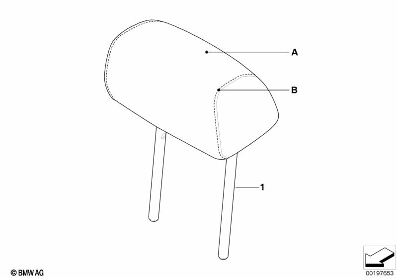 Задний подголовник Individual Бок, LC