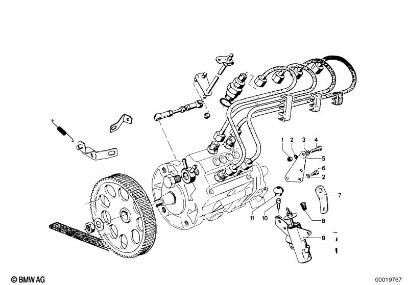 Система впрыска, механическая