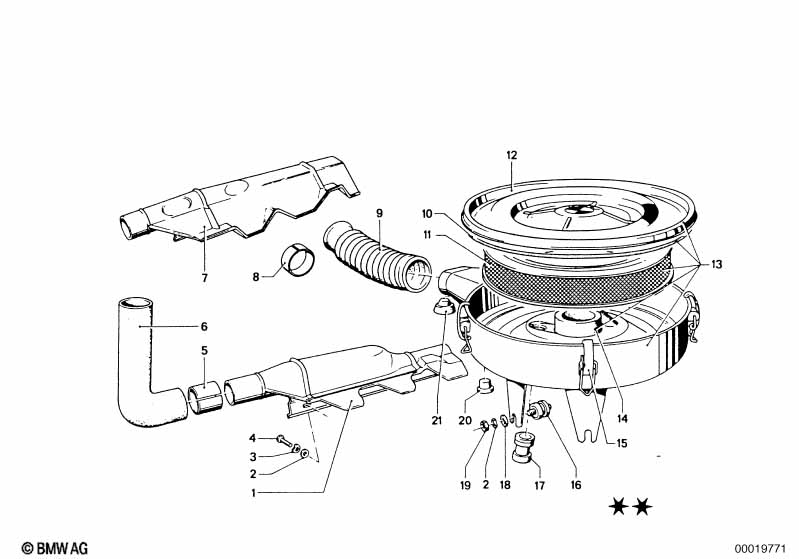 Глушитель шума всасыв./сменн.эл.фильтра