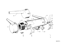 Глушитель шума всасыв./сменн.эл.фильтра