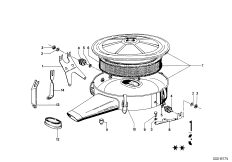 Глушитель шума всасыв./сменн.эл.фильтра