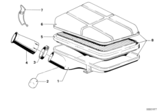 Глушитель шума всасыв./сменн.эл.фильтра