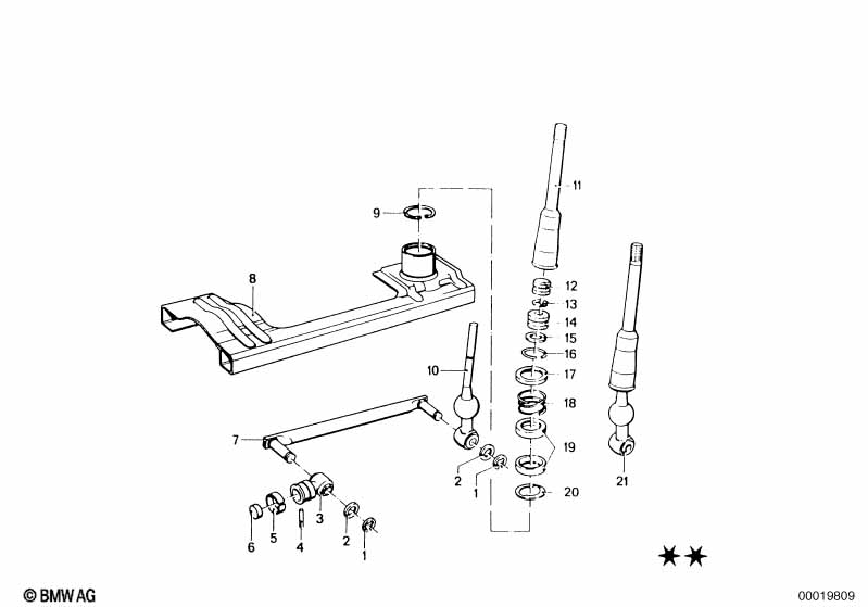 Рычаг переключения передач