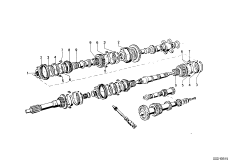 Getrag 235 Детали бл.шестер./ремкомпл.