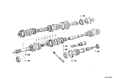 Getrag 235 Детали бл.шестер./ремкомпл.