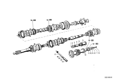 Getrag 235 Детали бл.шестер./ремкомпл.