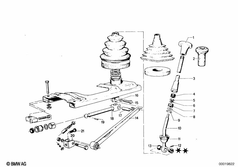 Рычаг переключения передач