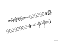 ZF 3HP12 Приводная муфта A/B