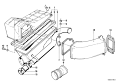 Глушитель шума всасыв./сменн.эл.фильтра