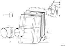 Глушитель шума всасыв./сменн.эл.фильтра