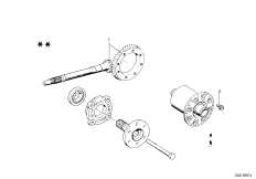 Ведомая шестерня редукт.задн.моста встр.