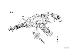Распорная шайба редуктора заднего моста