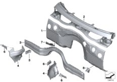 Детали щитка передка