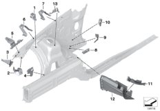 Кронштейн передка П