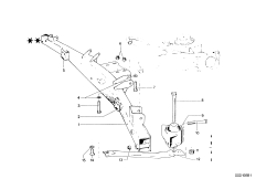 балка заднего моста