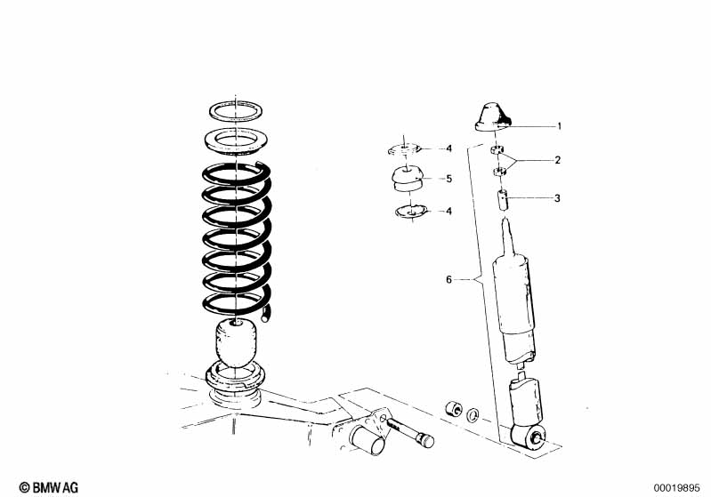 Амортизатор/витая пружина/дополн.элемен.