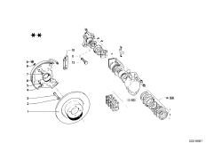 Тормозной диск/суппорт/доп.элементы/Пд