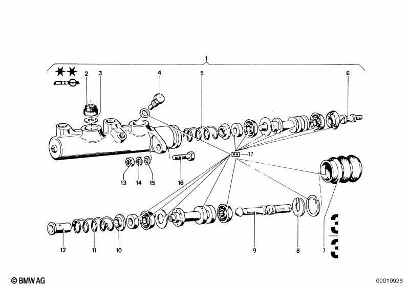 Главный тормозной цилиндр