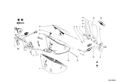Опорный кронштейн педали