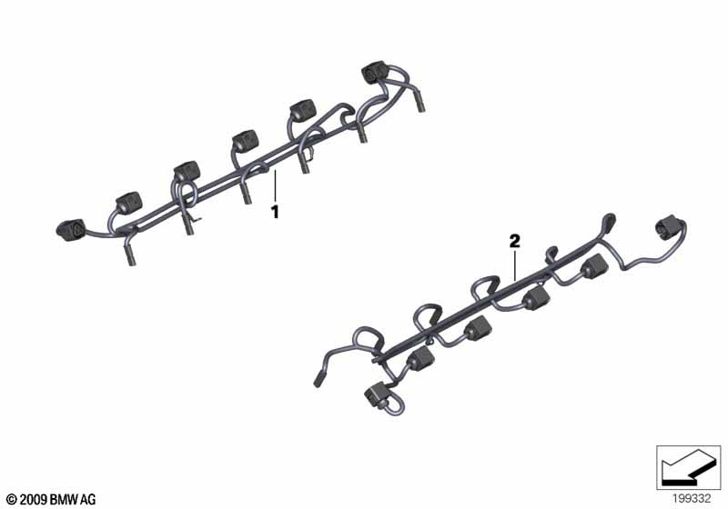 Жгут проводов форсунки / зажигание
