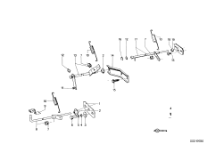 Привод педали акселератора/рычаги и тяги