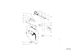 Опорный кронштейн педали