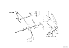 Привод педали акселератора/рычаги и тяги