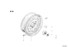 дисковое колесо стальное