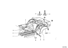 Нижние детали кузова