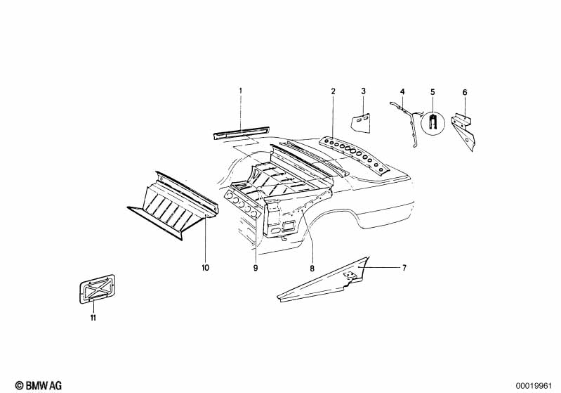 Отделение для складного верха