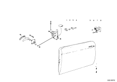 Привод двери/замок двери Пд
