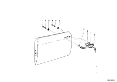 Привод двери/замок двери Пд