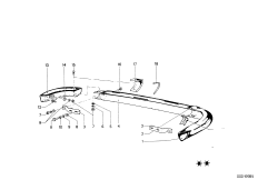 задний бампер