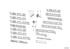 Эмблемы / надписи