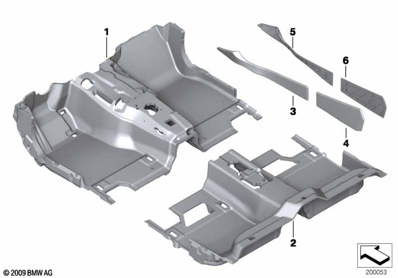 Индивид.облицовочные панели днища