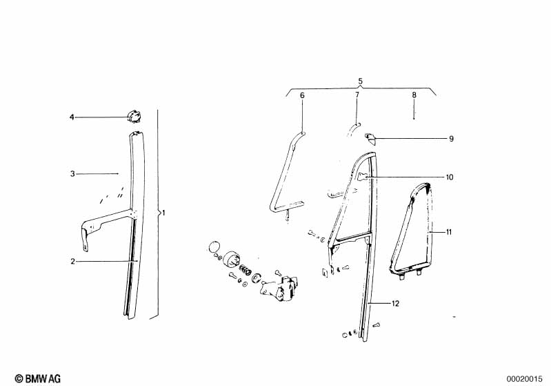 Поворотное стекло