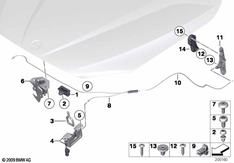 Система замков капота