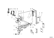 Направляющая стекла Пд