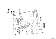 Направляющая стекла Пд