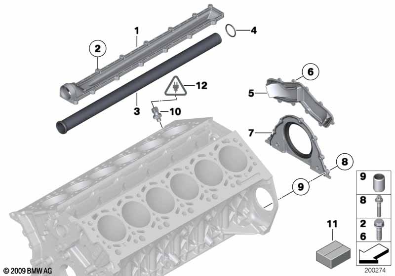 Болт с шестигранной головкой с шайбой