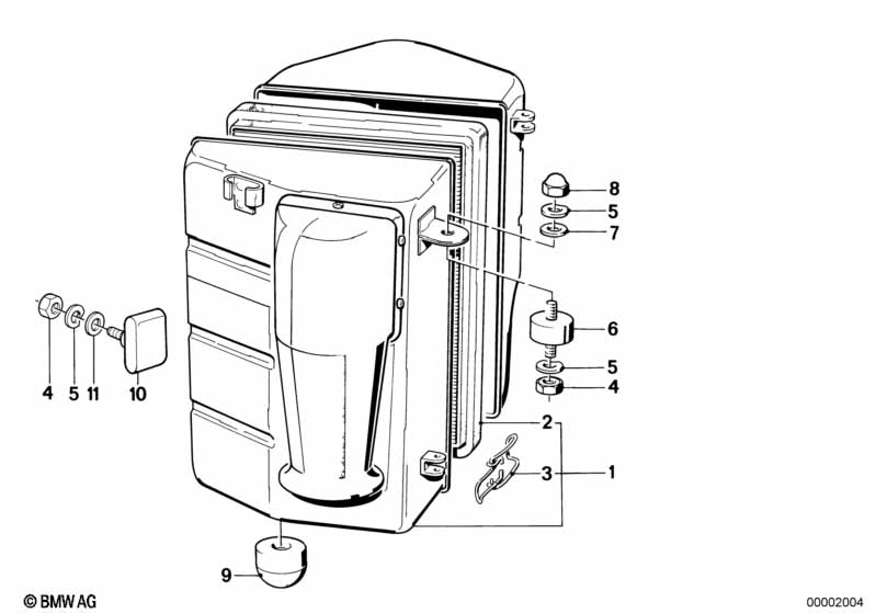 Глушитель шума всасыв./сменн.эл.фильтра