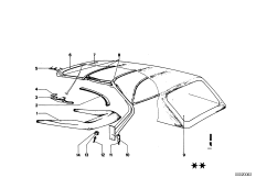 Складной верх дополнительные элементы
