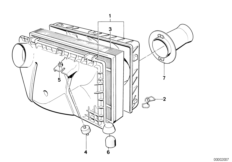 Глушитель шума всасыв./сменн.эл.фильтра