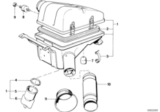 Глушитель шума всасыв./сменн.эл.фильтра