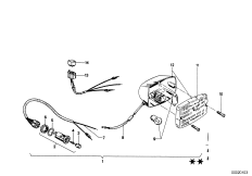 Задний противотуманный фонарь
